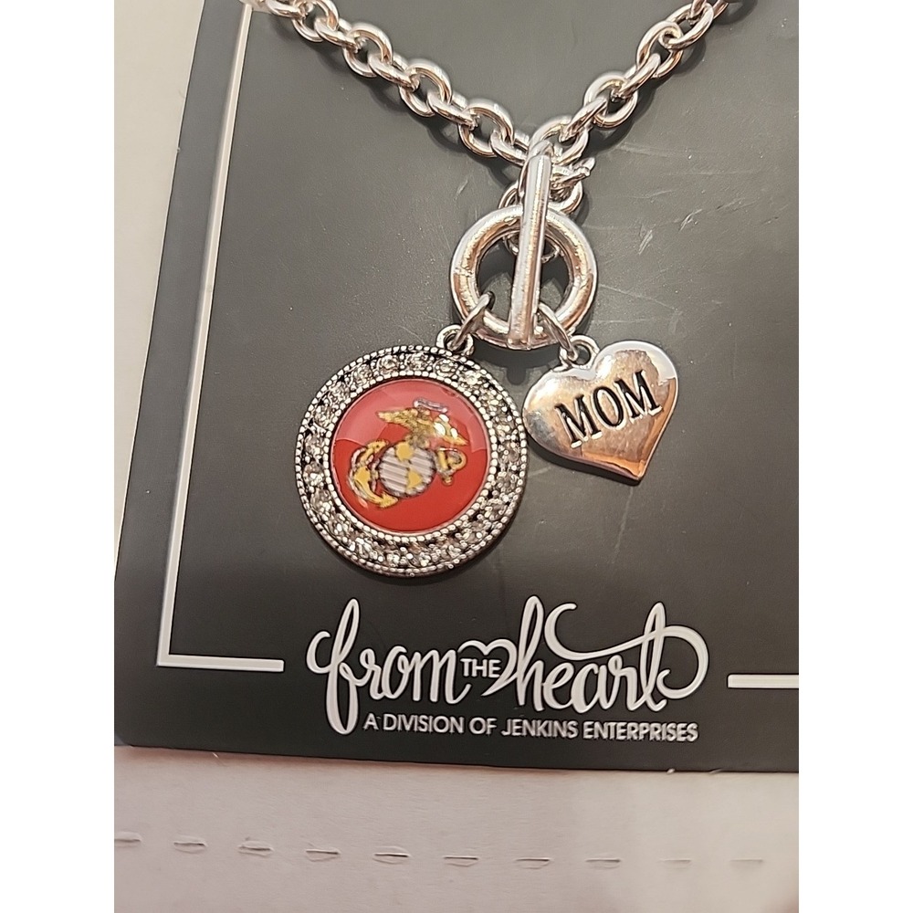 Mom Marine From The Heart Charm Bracelet Jenkins‎ Enterprises